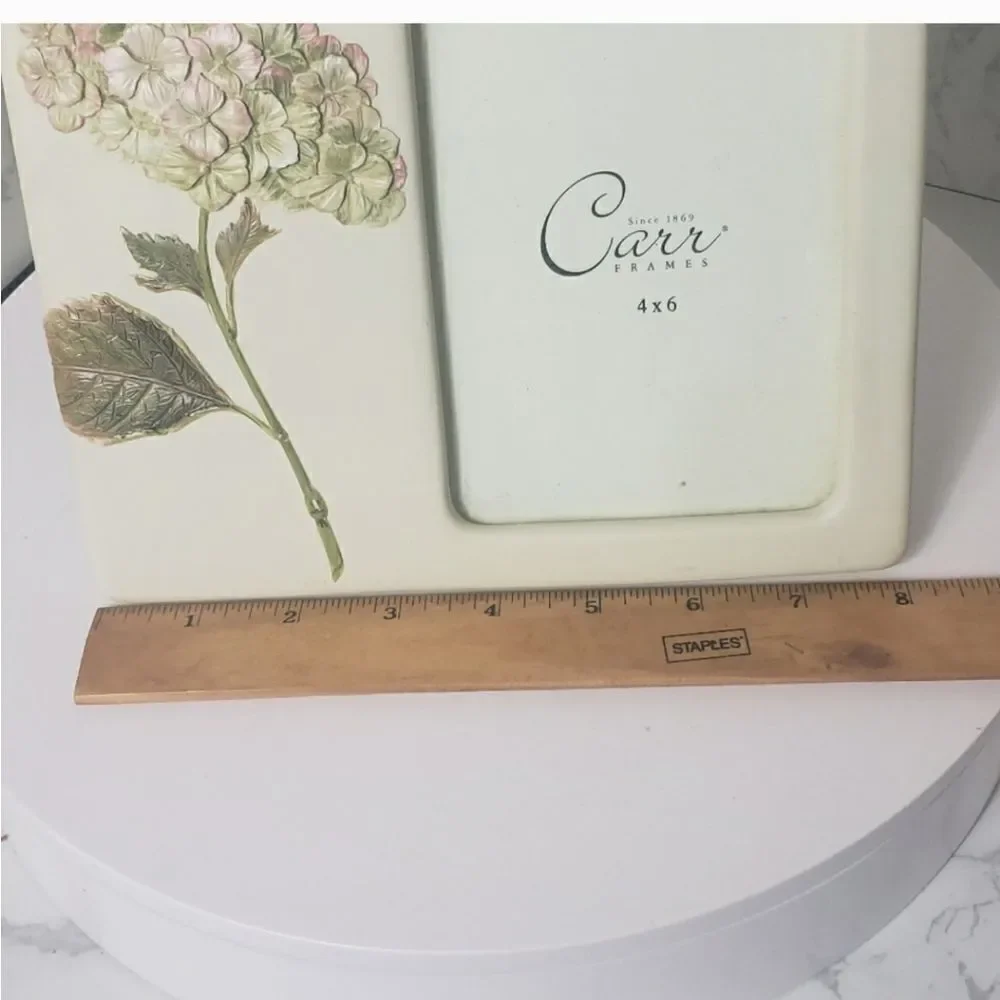 CARR Hydrangea Photo Frame Floral Decor